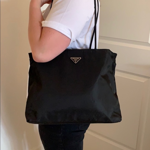 Prada Handbags - Authentic Vintage Prada Tote - Like New